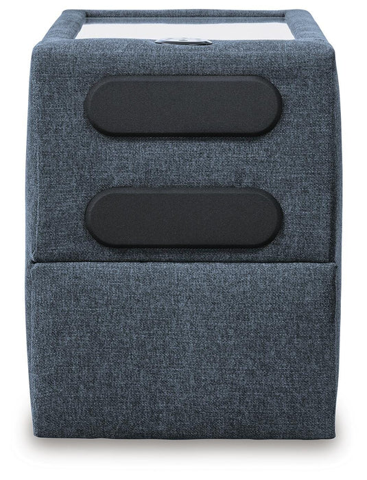 Modmax Balanced Sectional with Audio and Storage Consoles