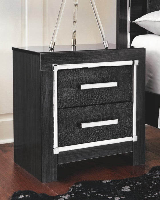 Kaydell Nightstand Two Drawer Night Stand