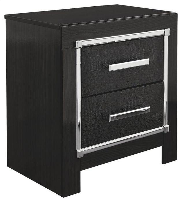 Kaydell Nightstand Two Drawer Night Stand