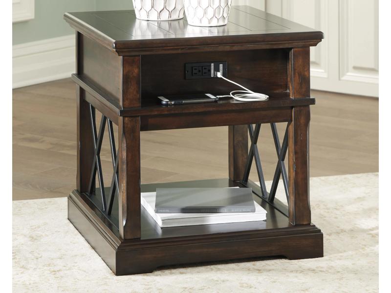 Roddington 3 piece lift top coffee table and 2 end tables