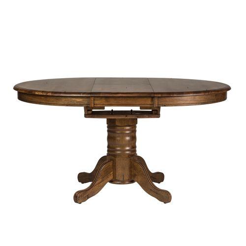 5 Piece Pedestal Table Set